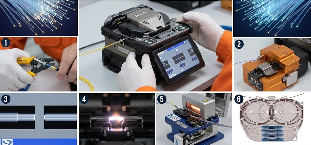 Fiber Optic Fusion Splicing Dubai
