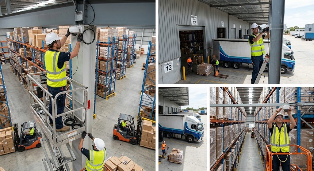 Warehouse CCTV Surveillance Camera Installation in Dubai